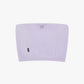 Flat lay of light purple neck warmer