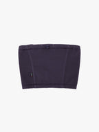 Flat lay of dark purple neck warmer