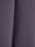 Fabric detail of purple cropped jacket