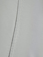 close up of gray woven fabric