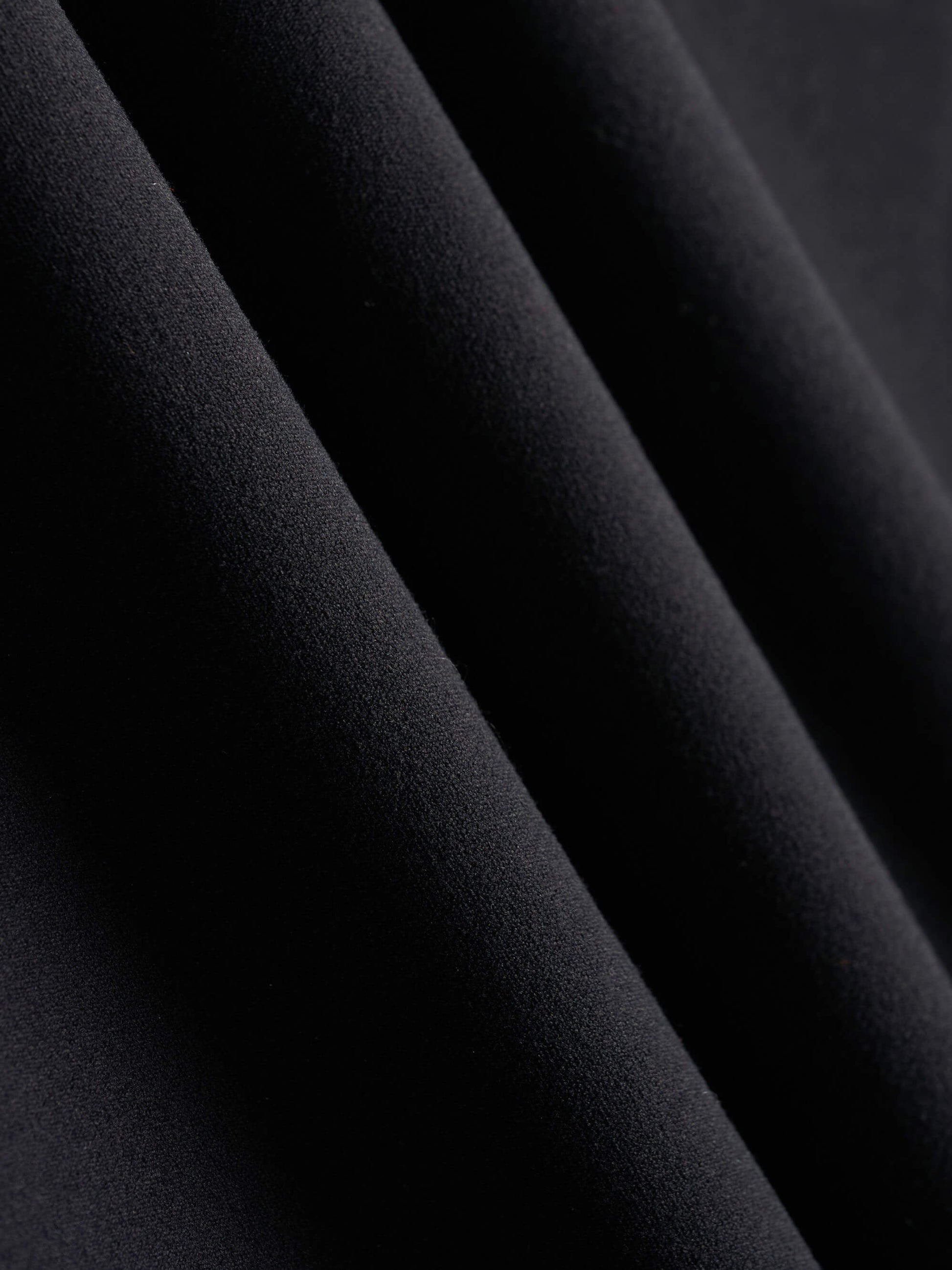 Close-up of black fabric