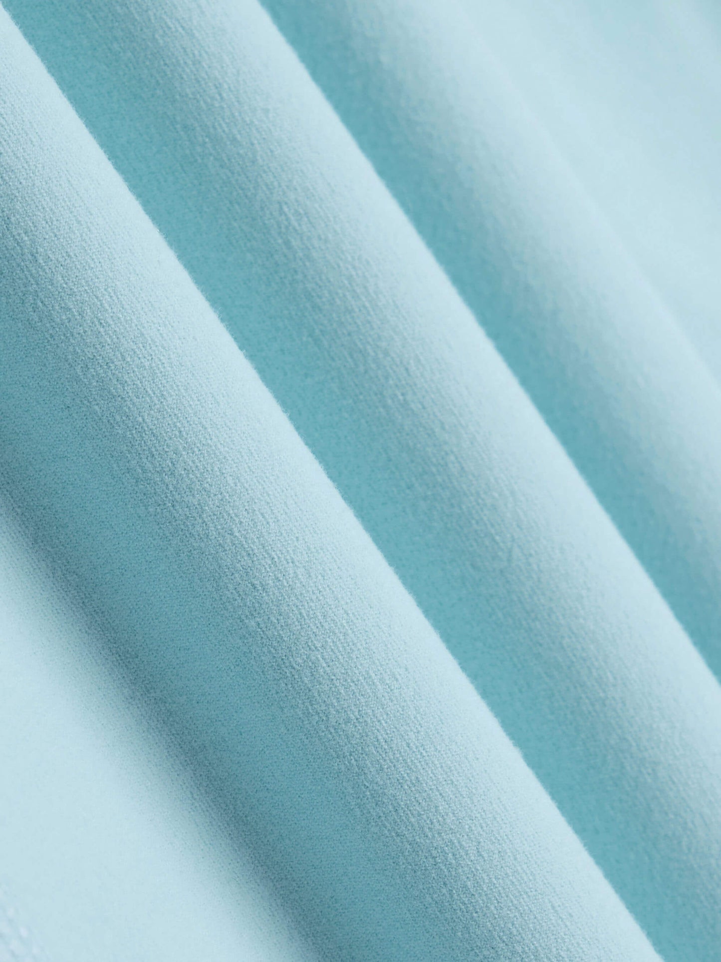 blue fabric closeup