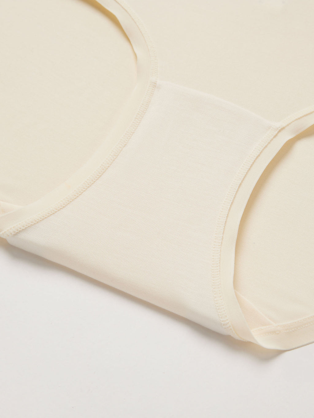 Close up of brief fabric lining