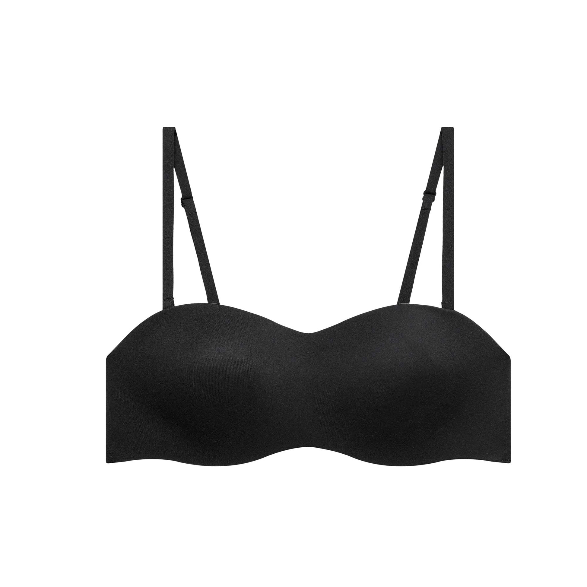 Comfortisse Strapless Bandeau Lace Bra Non Wired Soft Cup Boob