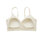 inside of the cream color bra