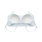 inside of blue nursing bra