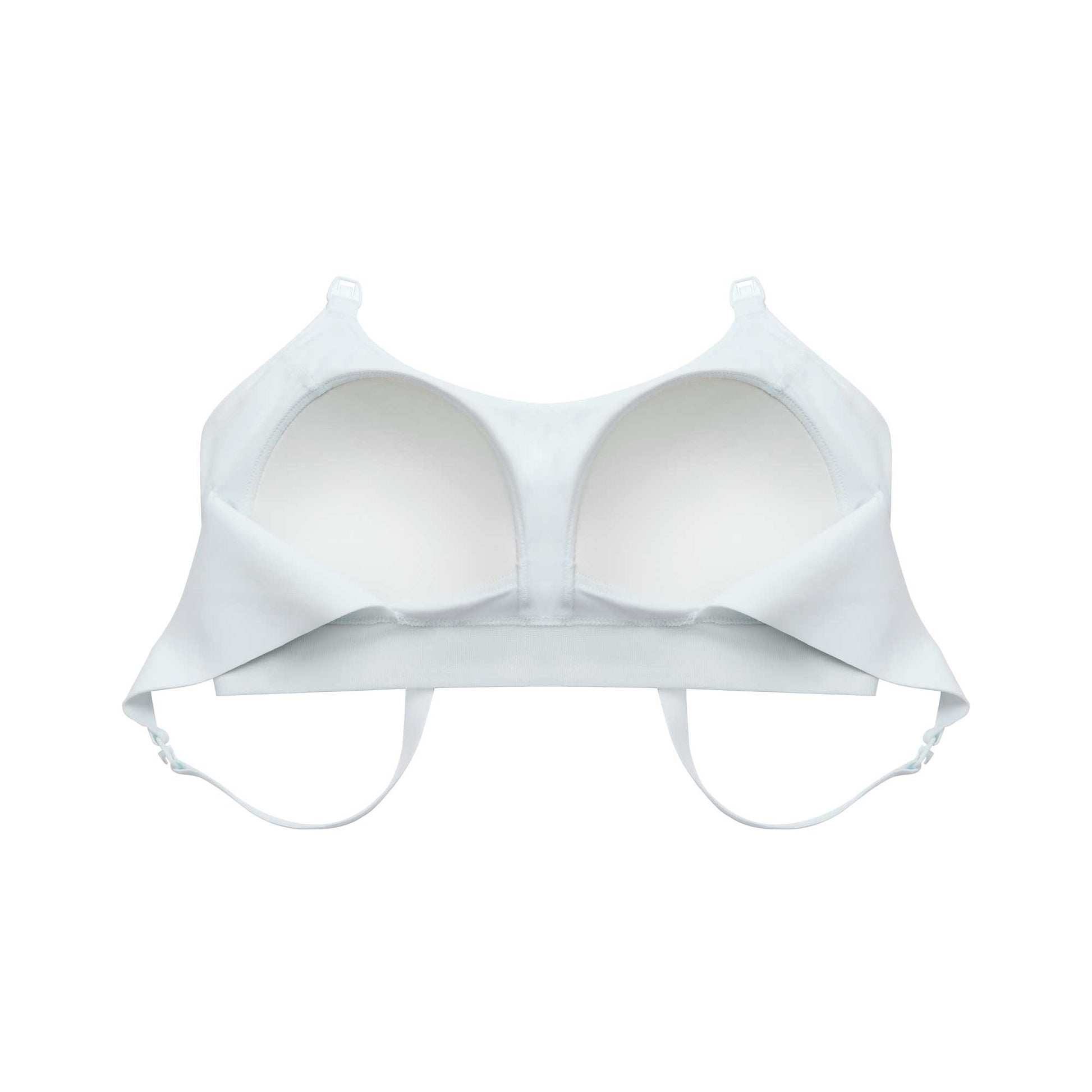 Buy INDOWEST Fashion Maternity/Nursing Bra for Breastfeeding Mothers, Non  Padded Non Wired, Pack of 2, Multicolor (White & Black) (32) at