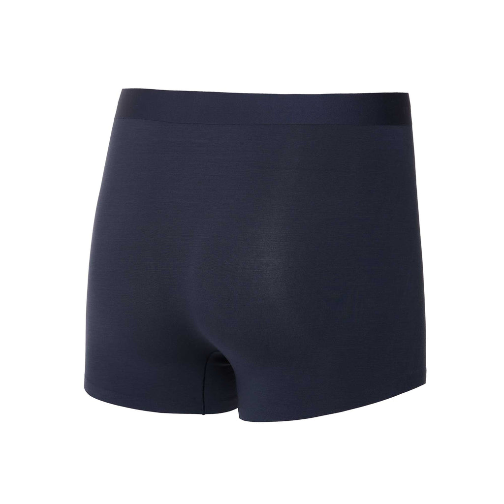 back of navy brief