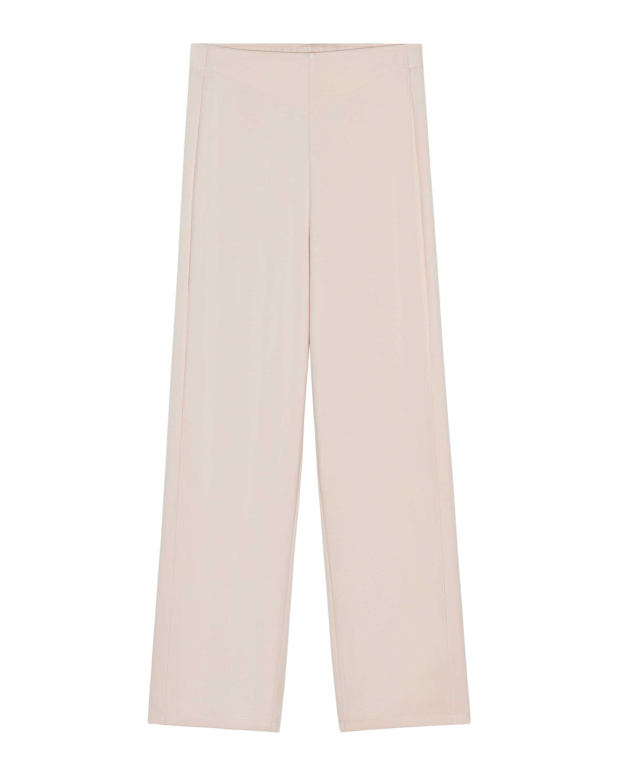 A cream pajama pants