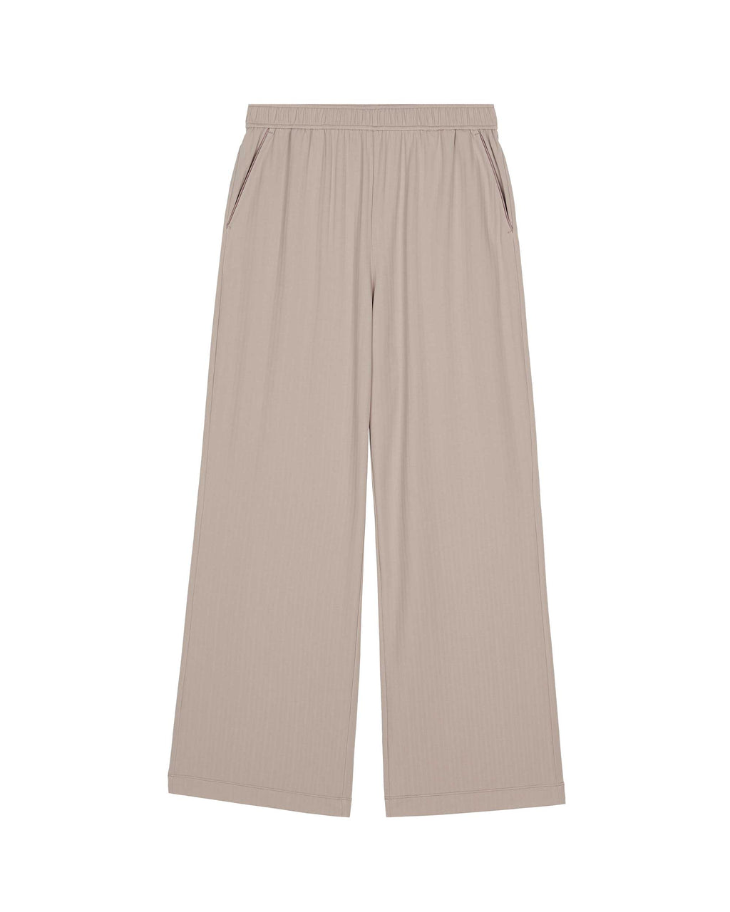flat lay of coffee lounge pants