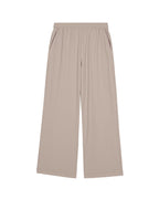 flat lay of coffee lounge pants