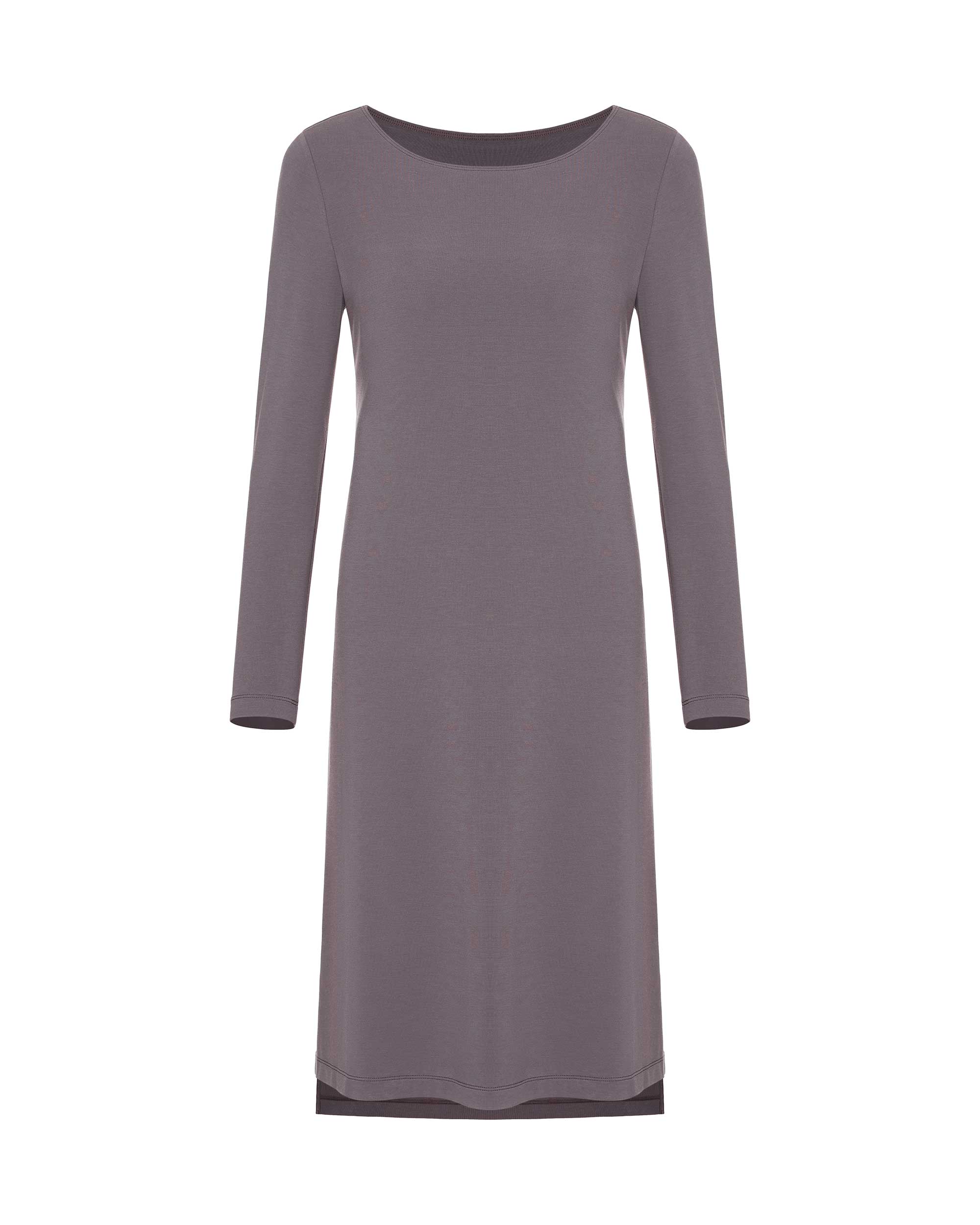 A purple pajama dress 