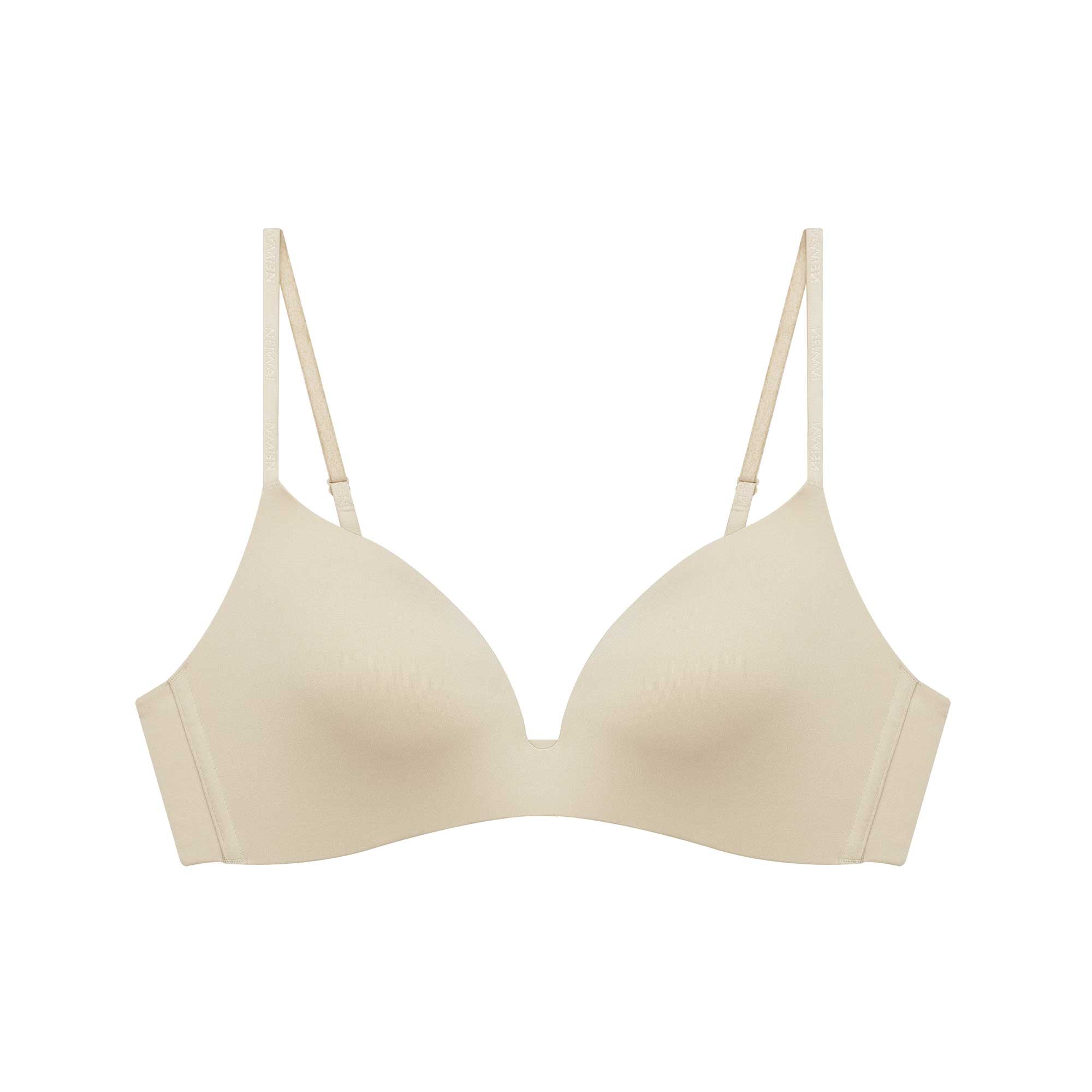 A Nude Shape Triangle Bra 2.0 in champagne color