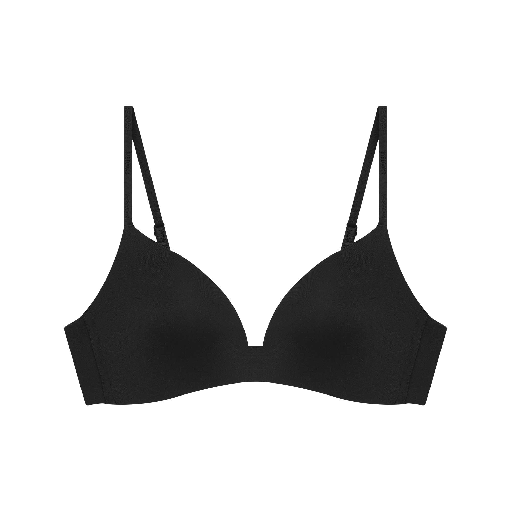 A black Nude Shape Triangle Bra 2.0