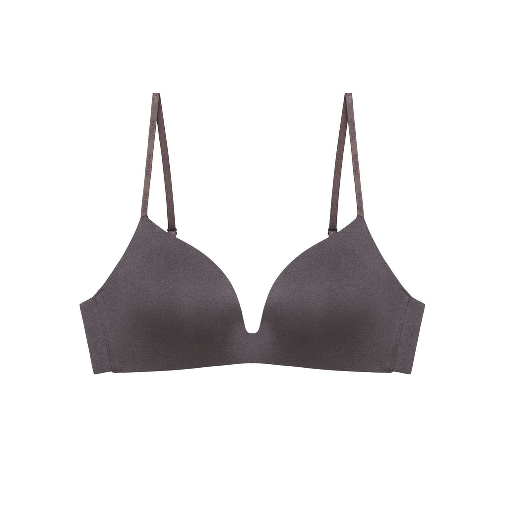 A purple Nude Shape Triangle Bra 2.0