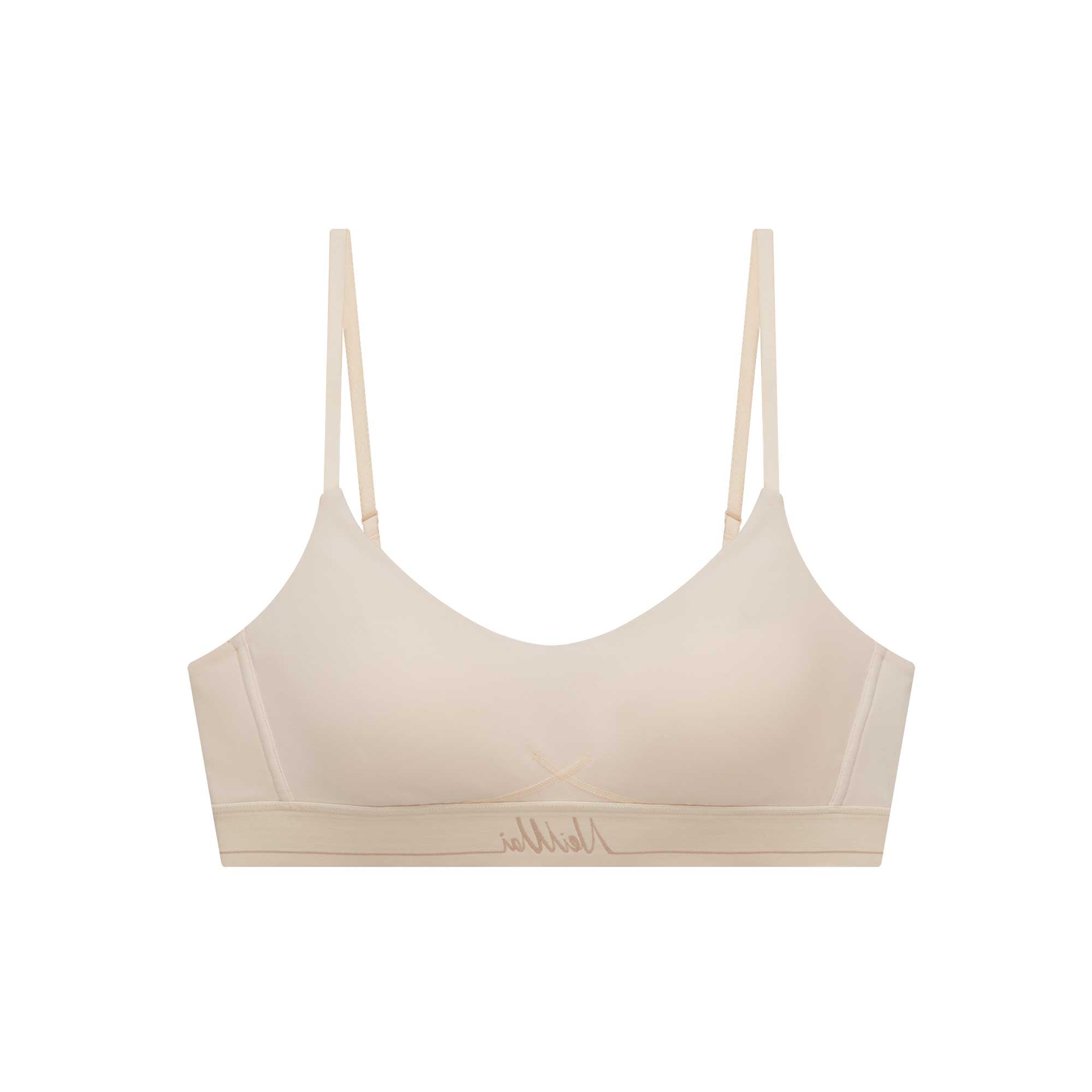 cream color bra