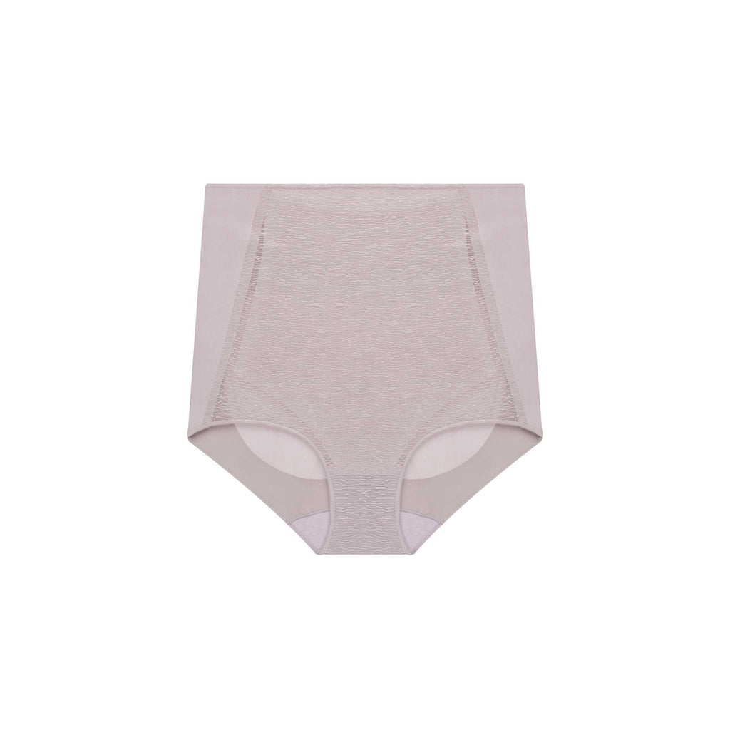 cream high waist brief