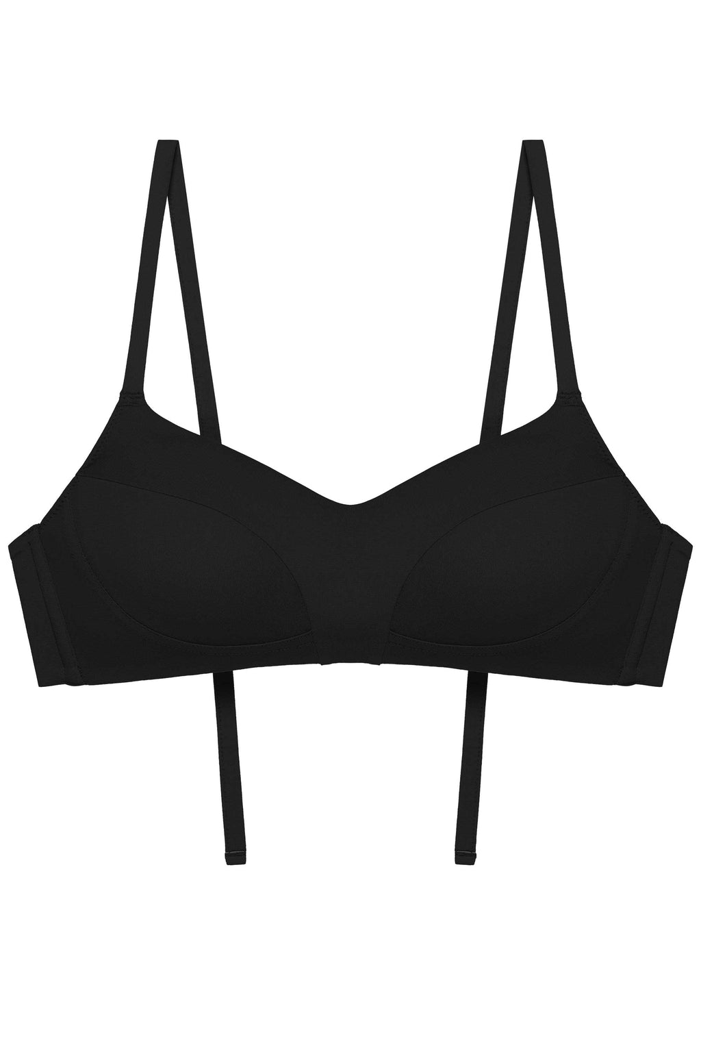 black bikini top