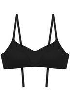 black bikini top