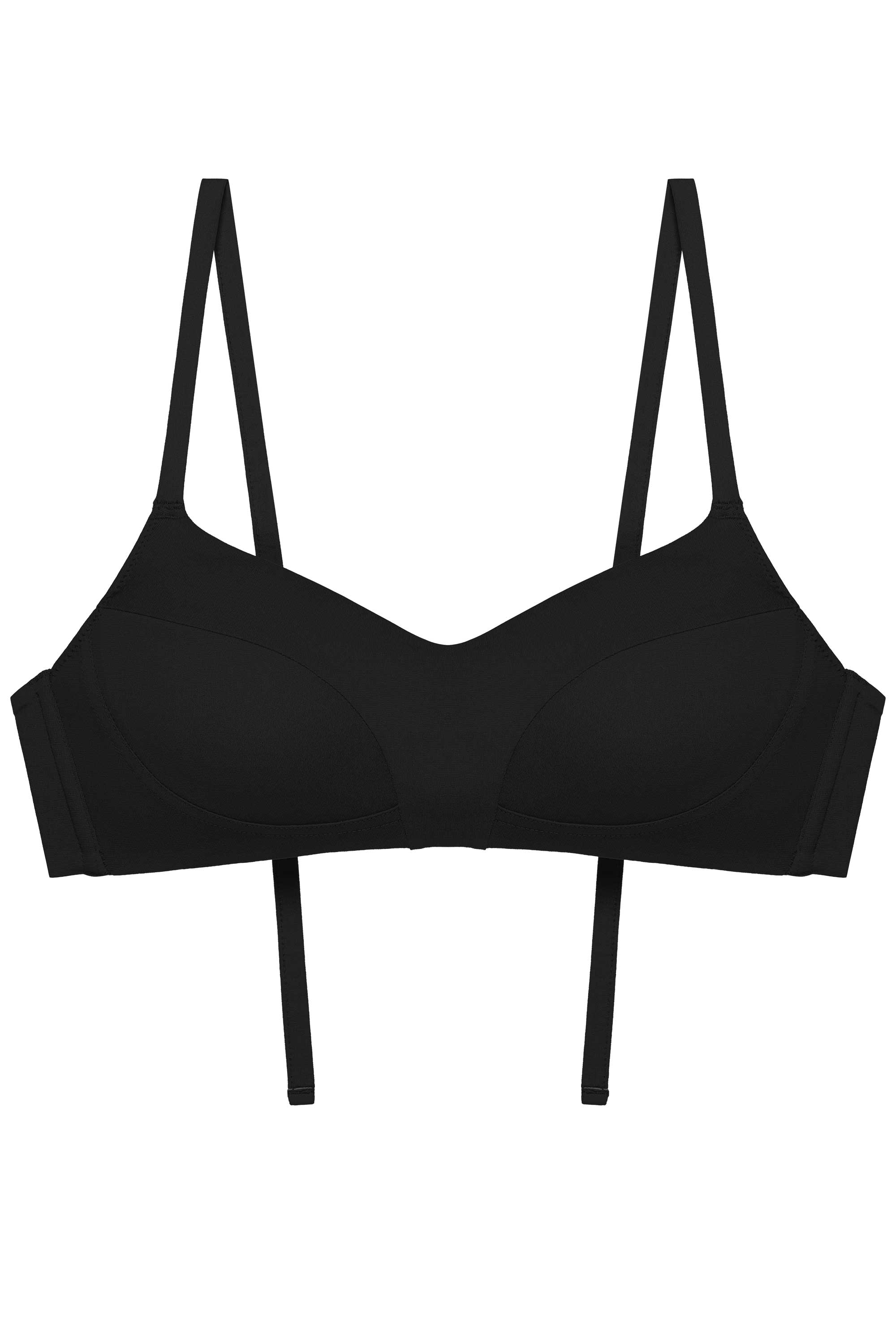 black bikini top