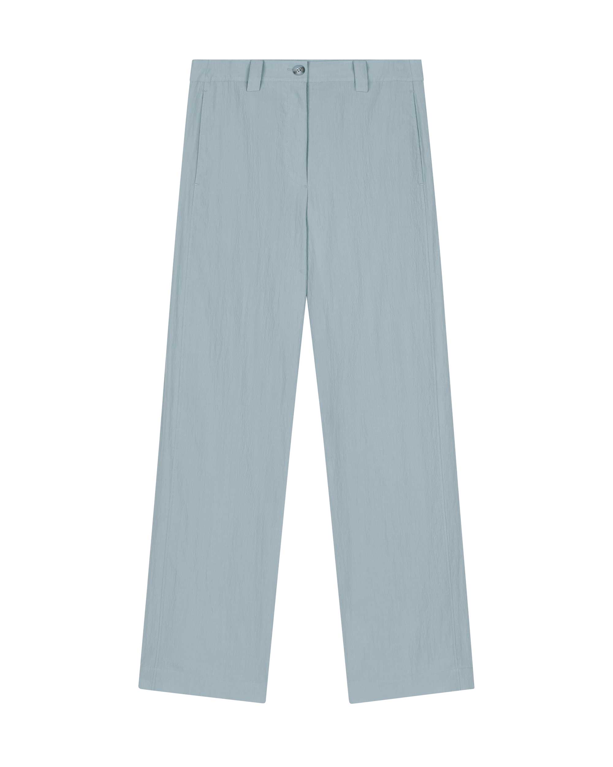 blue trousers