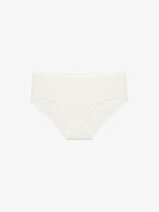 Flat lay image of white brief
