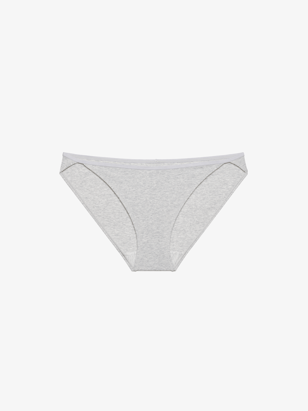 Flat lay of gray brief