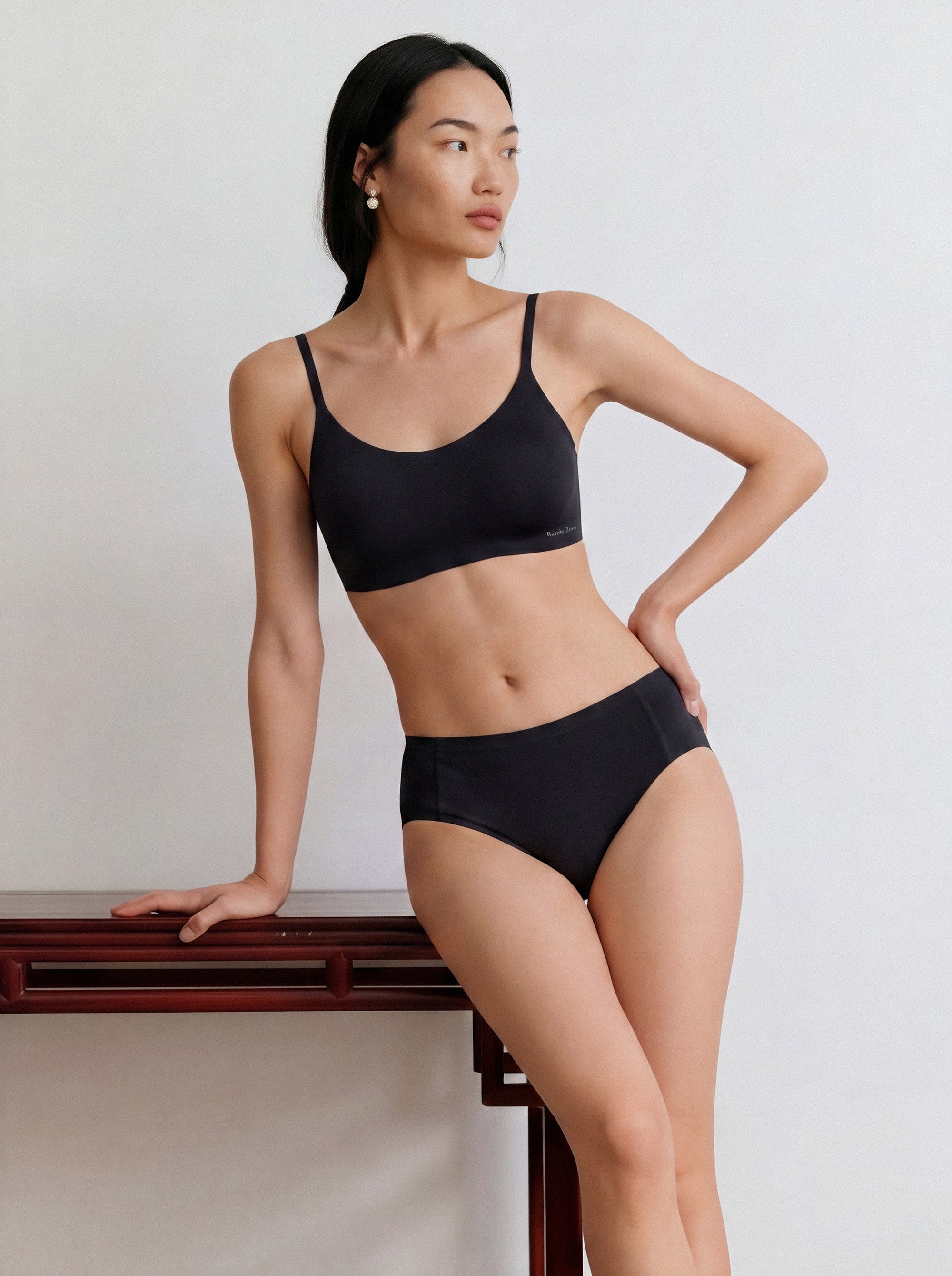 Barely Zero Anchored Cup Strap Bra