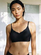 Barely Zero Scallop Clasp Bra