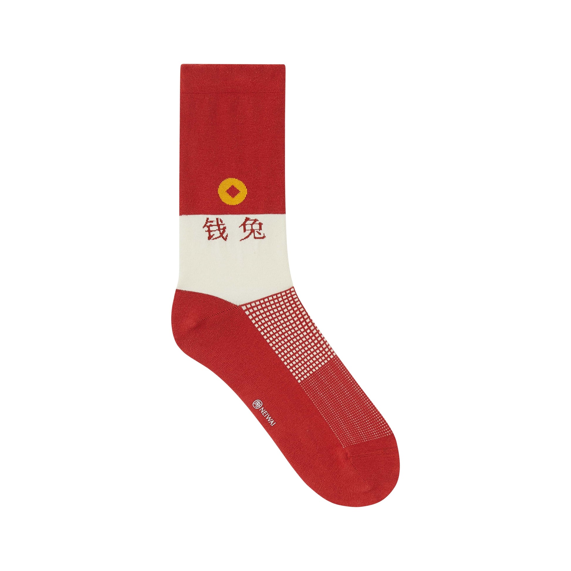 a red sock