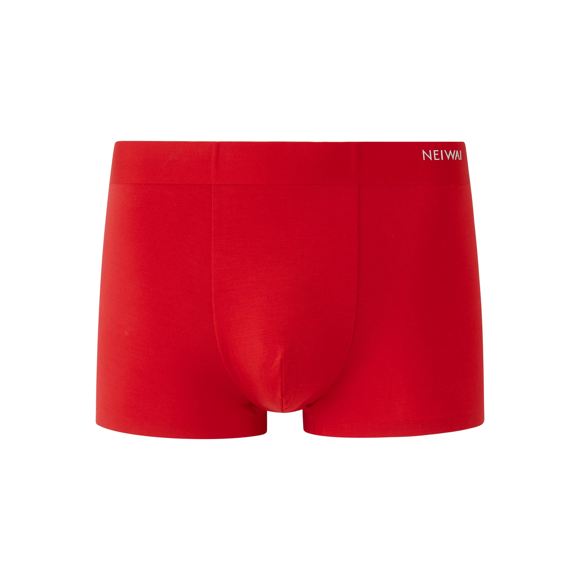 a pair of red brief
