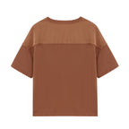 back of caramel pajama t-shirt