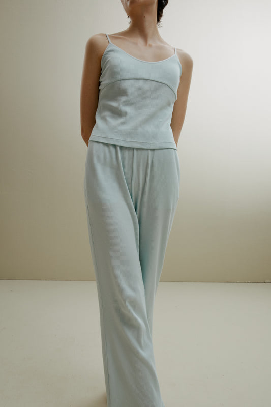 Lightweight knit wide-leg lounge pant, Miiyu, Shop Women's Sleep Shorts  Online