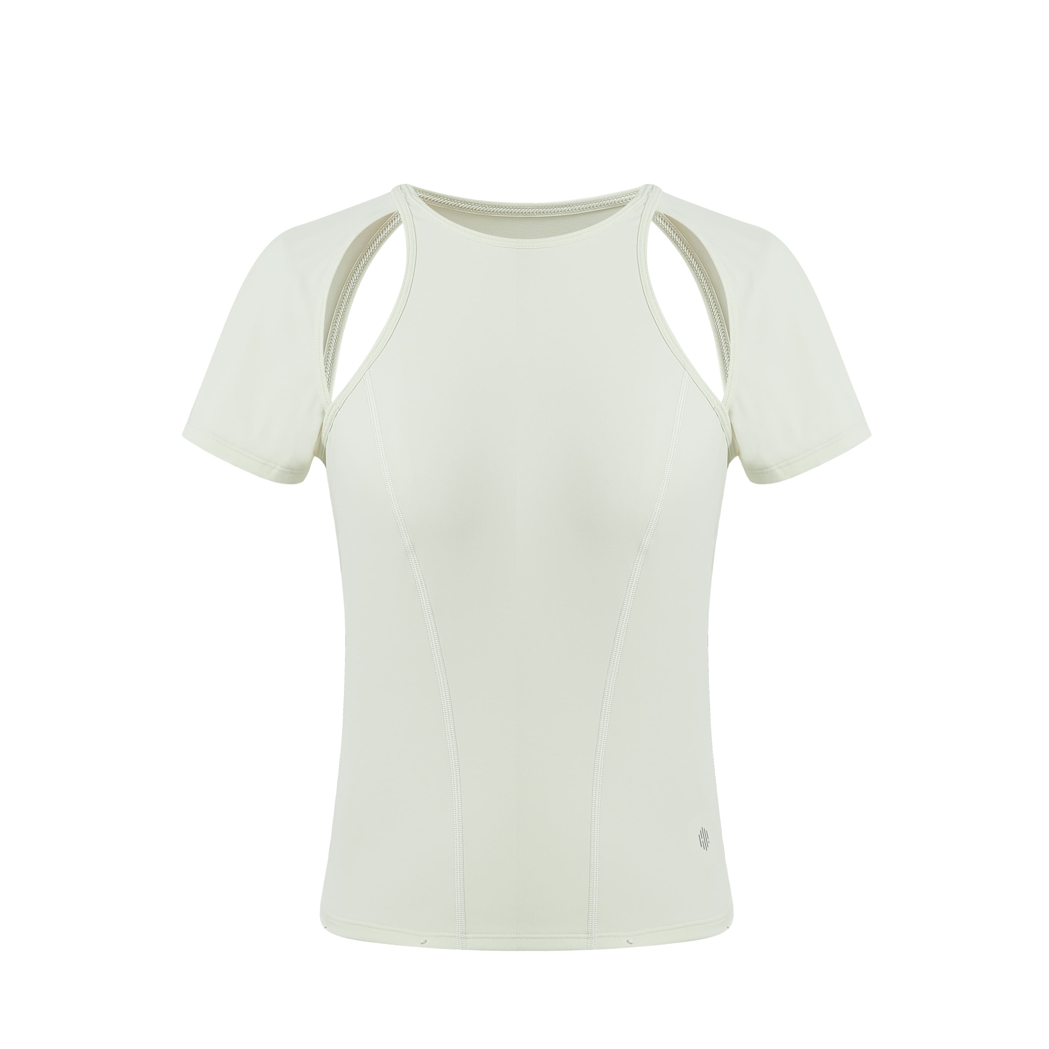 NEIWAI ACTIVE X Andrea Jiapei Li Cutout Short Sleeve T-shirt