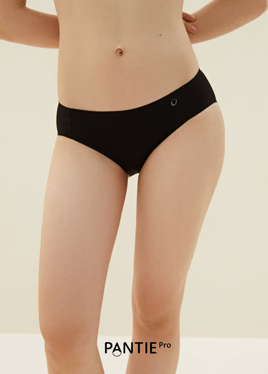 YiHWEI Female Short Black Lingerie Set Women's Menstrual Swimming Trunks  Leak Proof 4 Layer Menstrual Underwear High Flow Mesh Underwear Fast Water