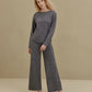 Cashmere Knitted Culottes