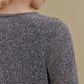 Cashmere Knitted Crew Neck Pull Over Top