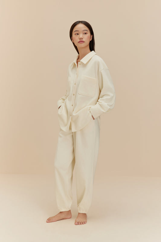 Silk Cotton Slip Pajama Dress