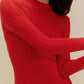 Knitted Ribbed Sweater