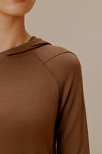 Close-up of a brown top