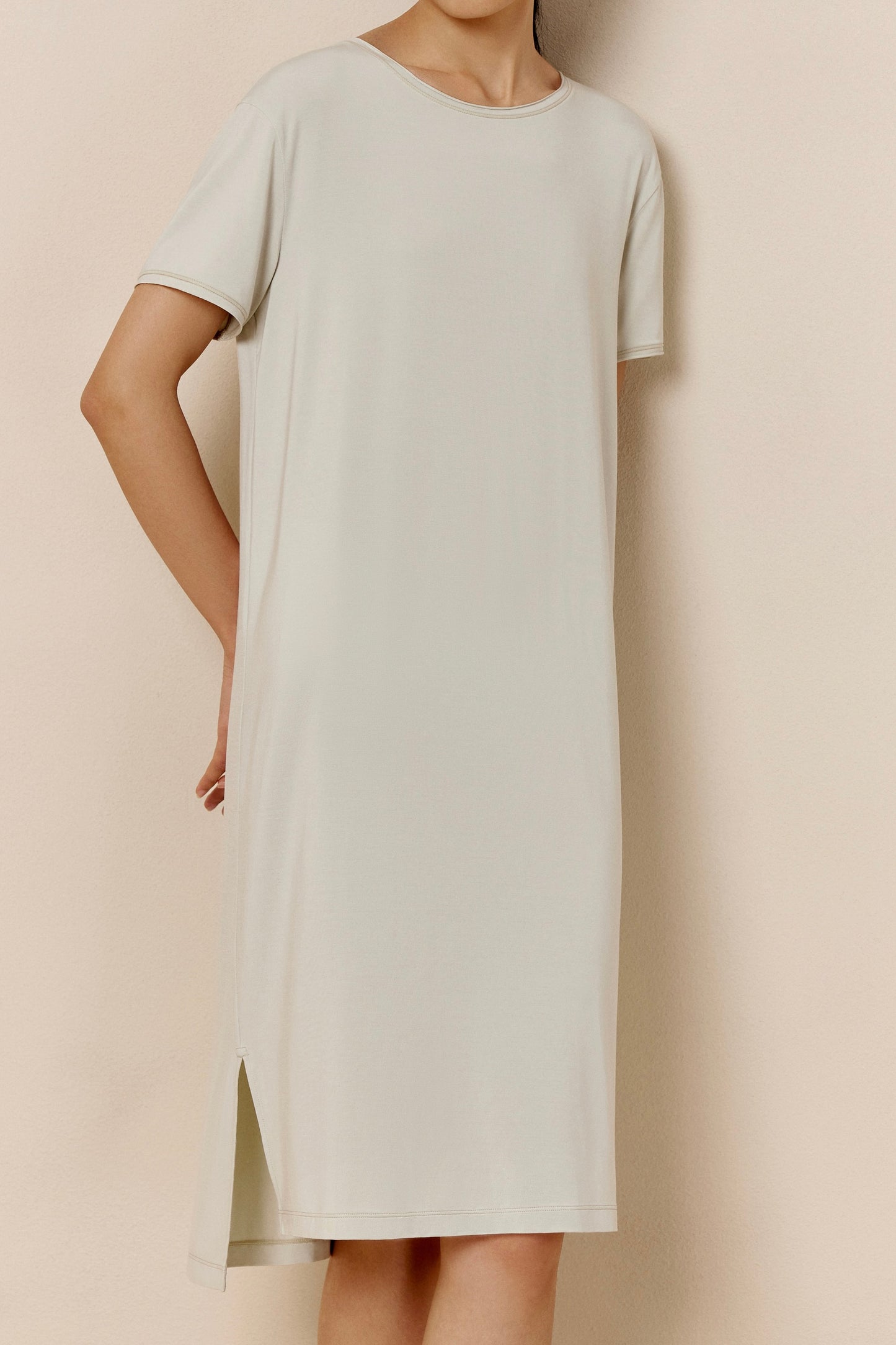 Silk Cotton Slip Pajama Dress – NEIWAI