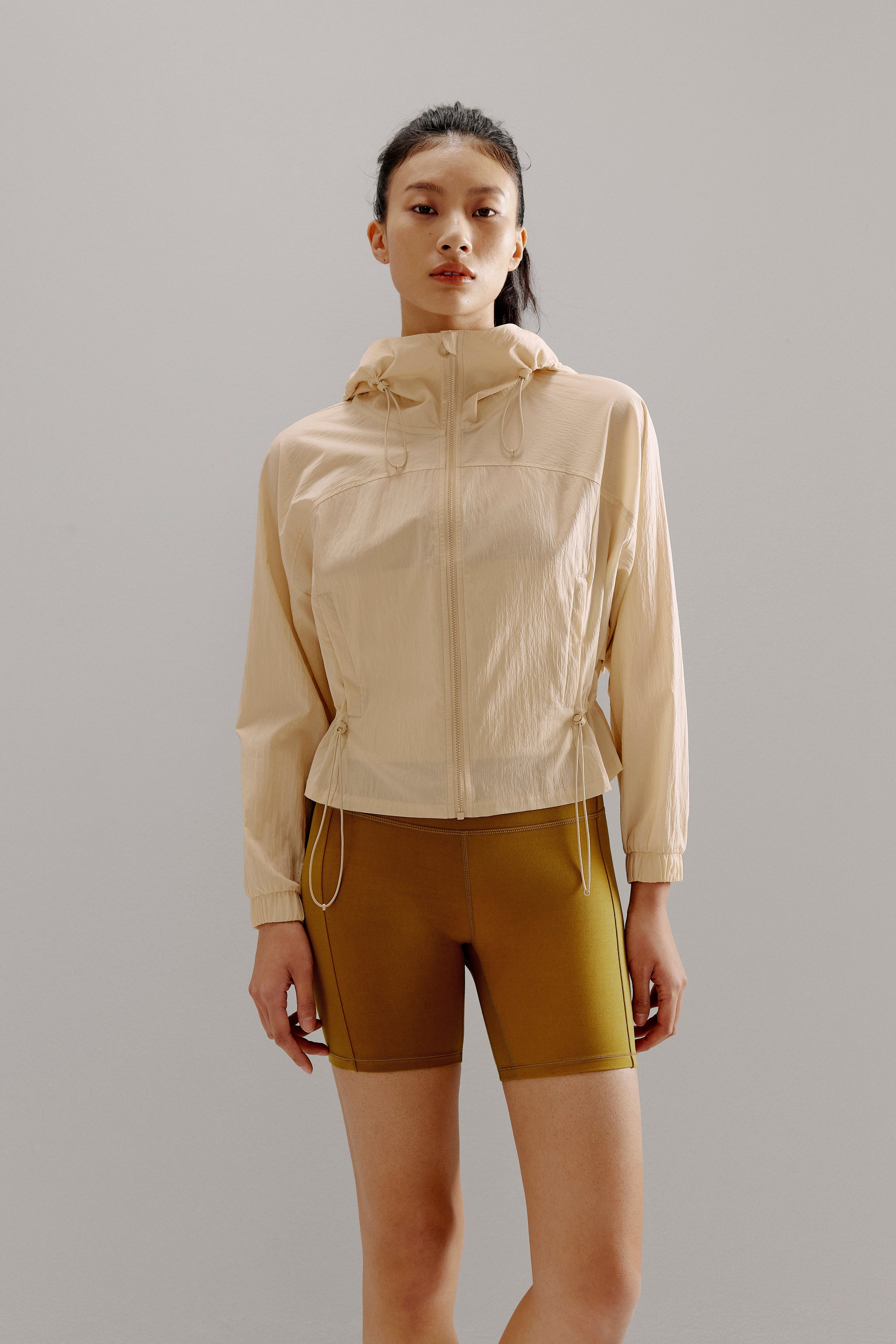 Hudson Shirt Jacket in Military Khaki with Signature Blazer Details – KAL  RIEMAN