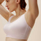 woman in off white bra
