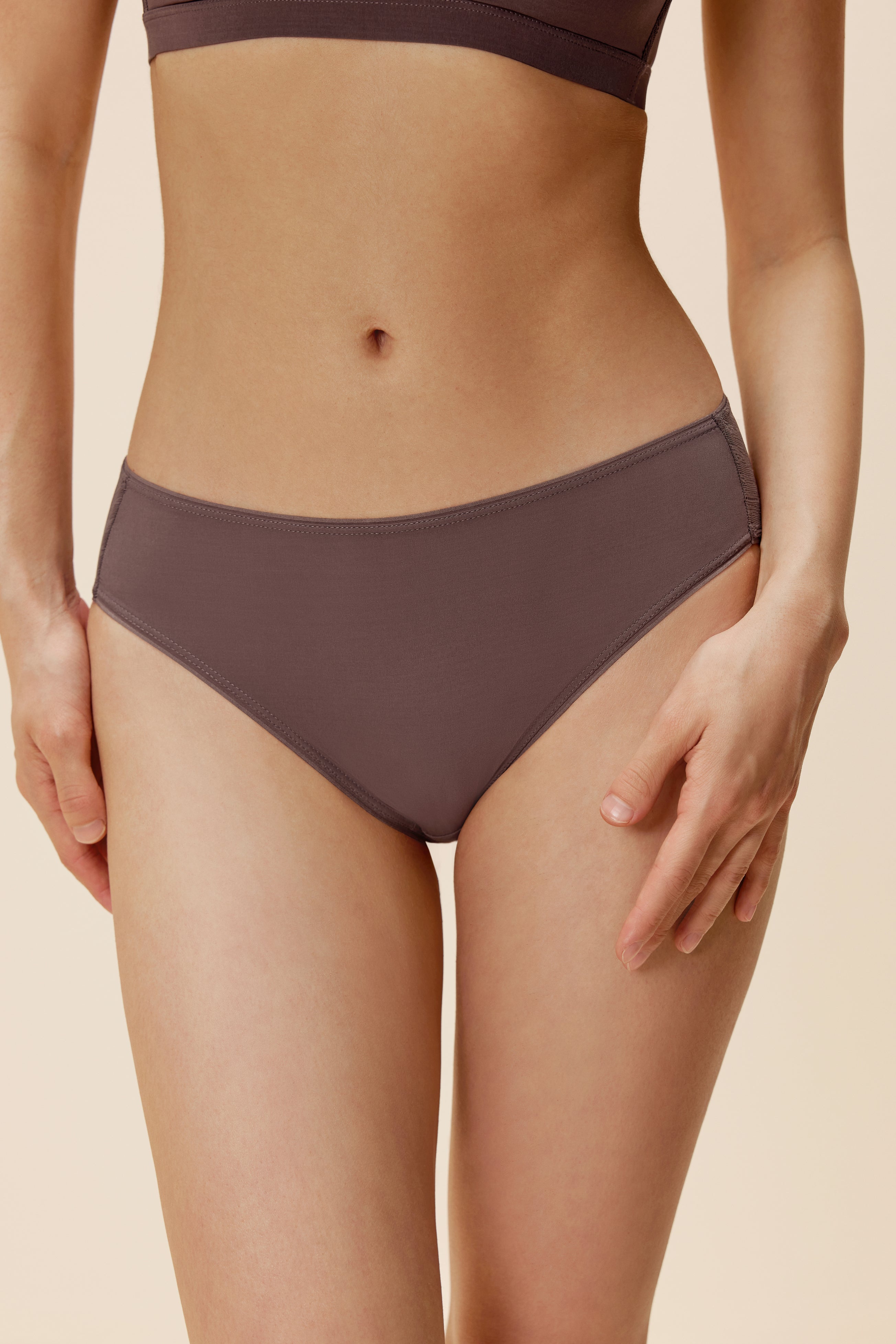 women in twilight mauve brief 