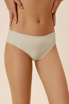 women in white brief 