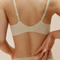 woman wearing beige bra and brief back