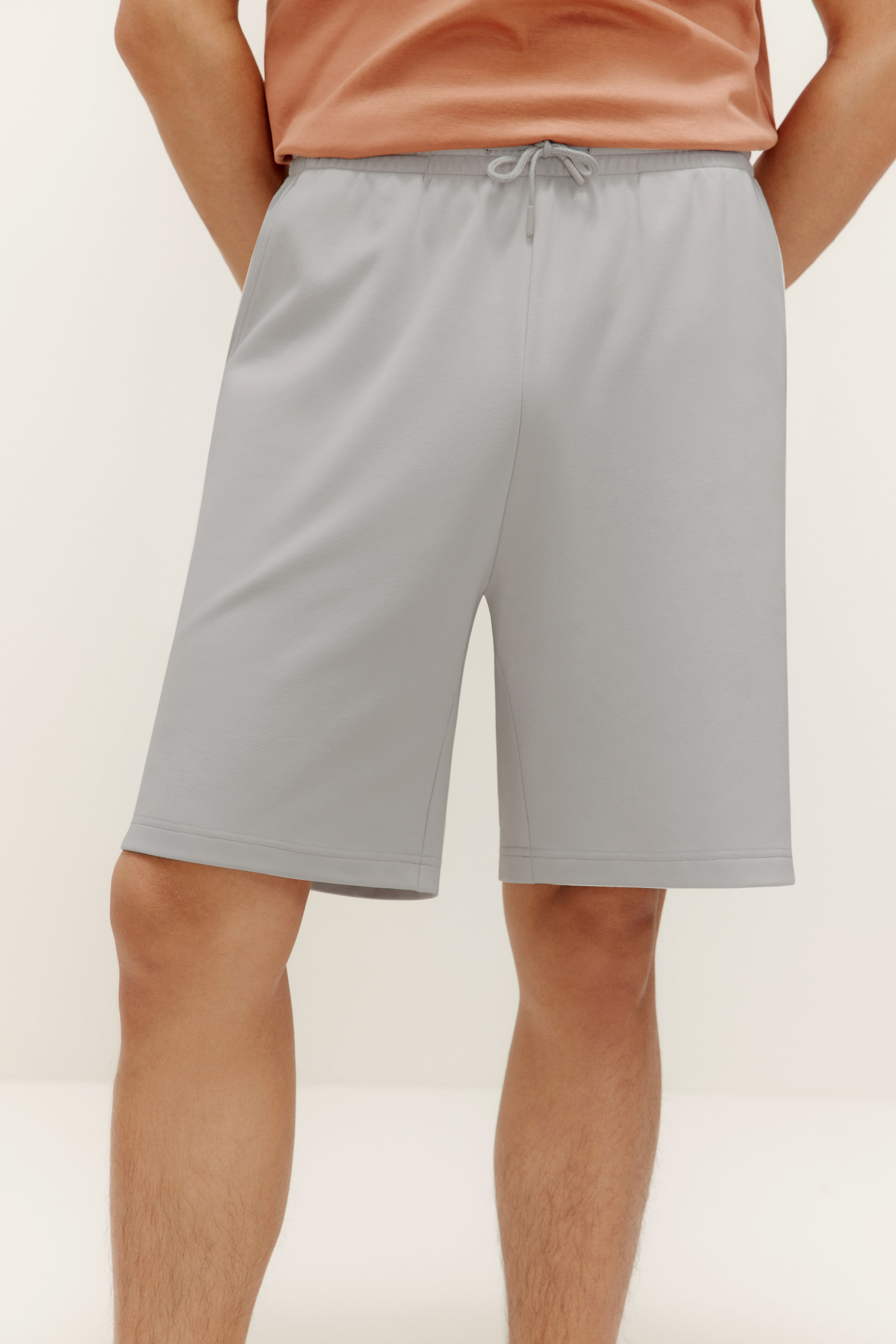 Cotton lounge shorts online mens