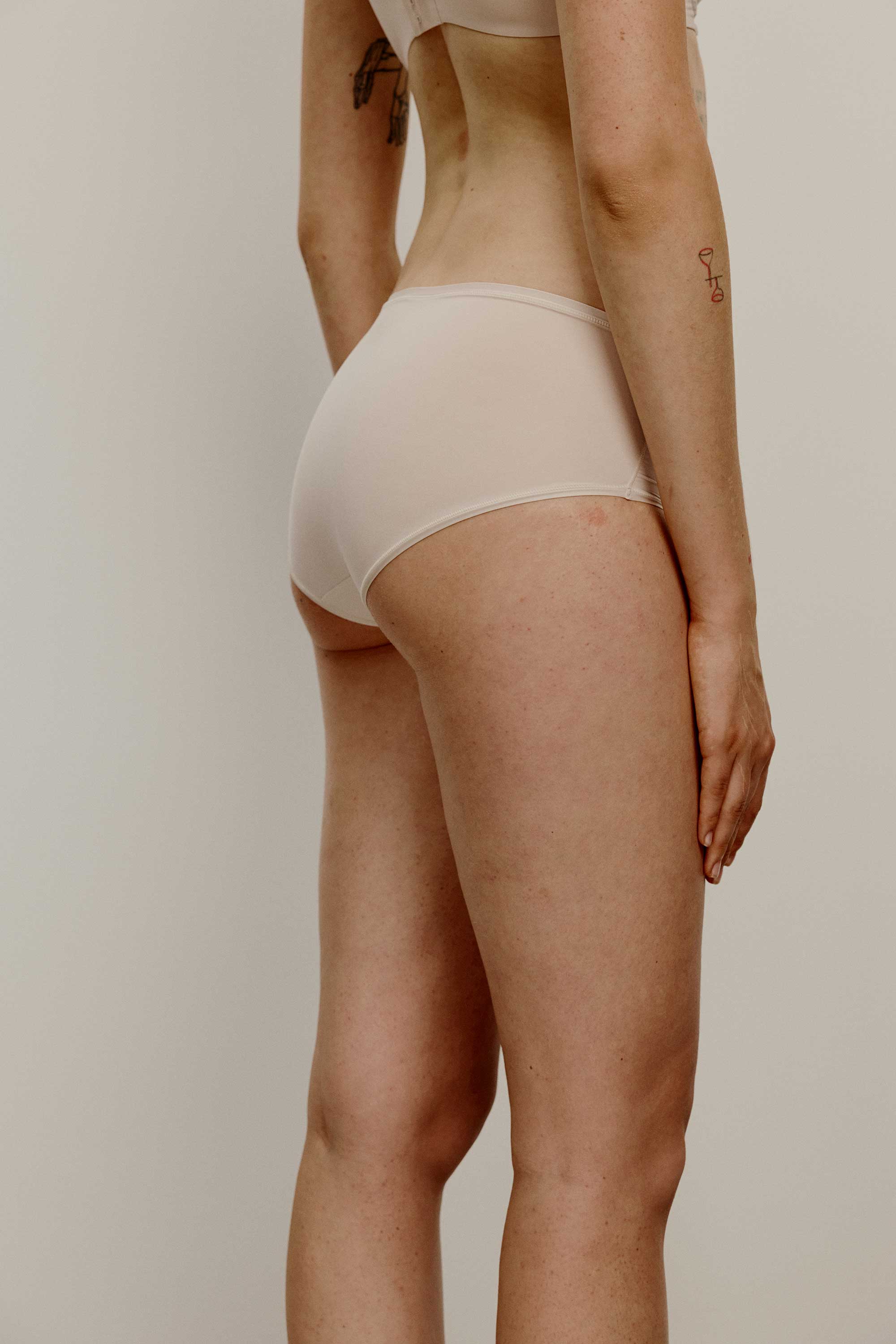 woman in brief