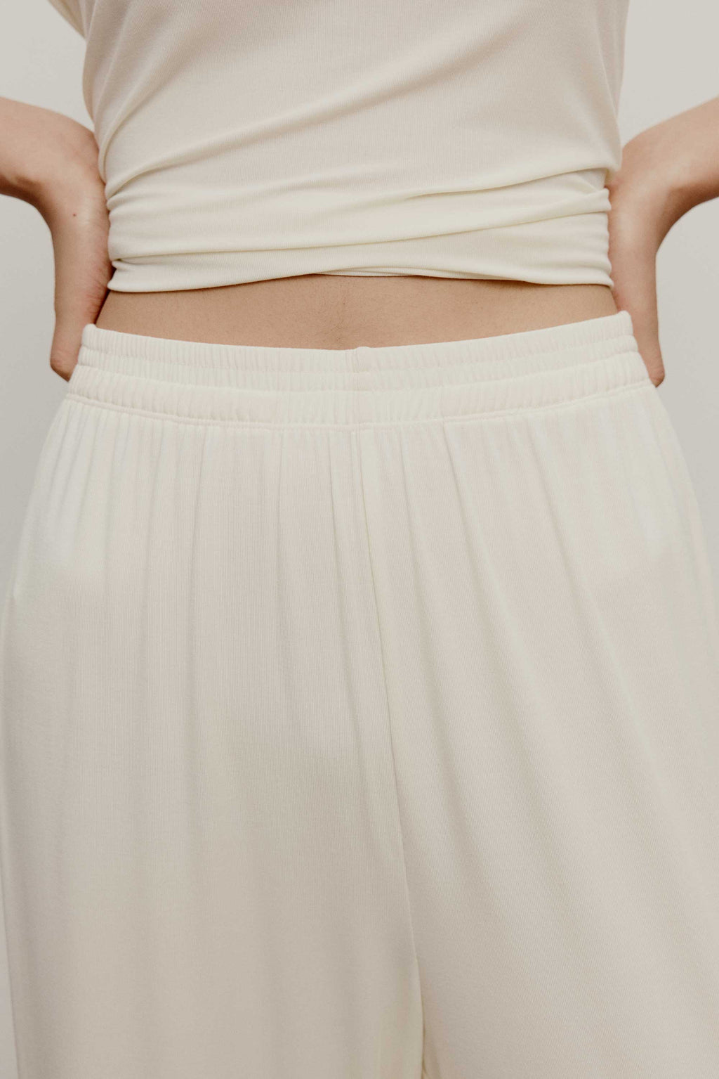 close up of the pajama pants