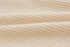 close up of the cream fabric